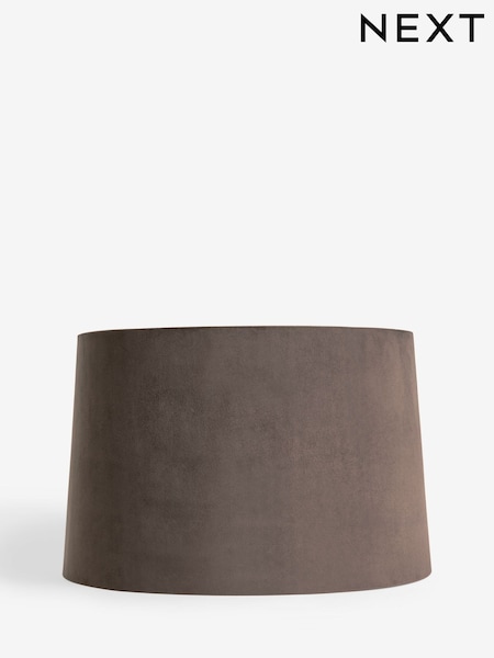 Chocolate Brown Velvet Easy Fit Shade Ceiling Light (F77823) | €23 - €32