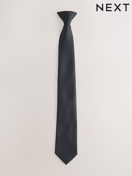 Black Textured Tie (F77832) | €11