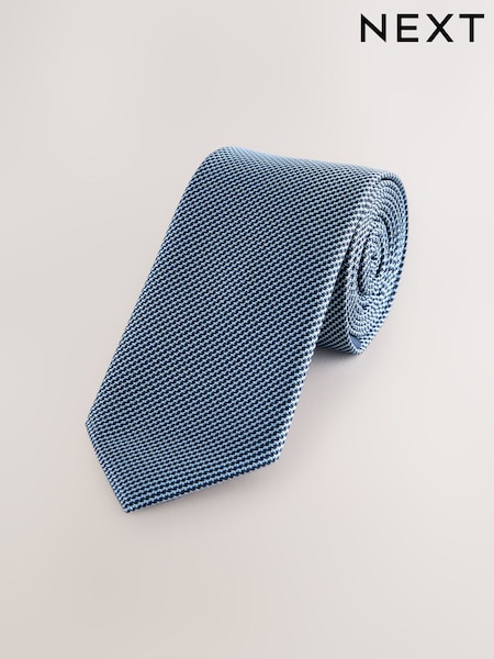 Blue Textured Tie (F77833) | AZN 31