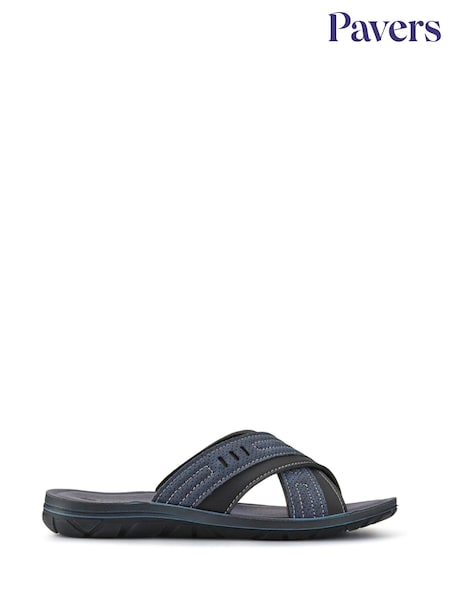 Pavers Blue Gents Casual Mules (F77910) | INR 3,839