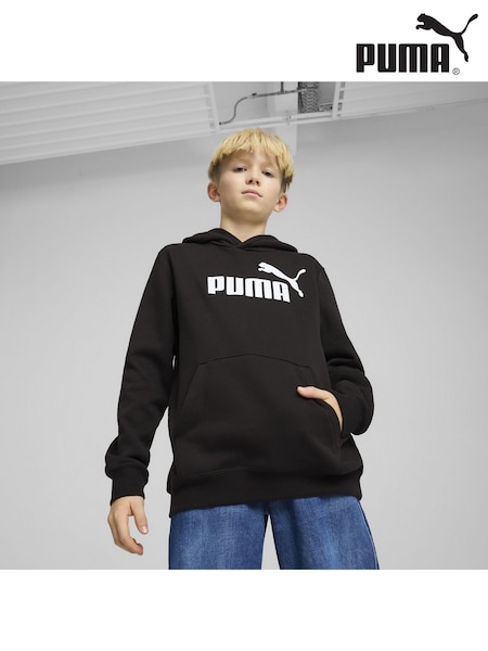 Puma Black Chrome Boys ESS No. 1 Logo Fleece Hoodie (F77962) | €39