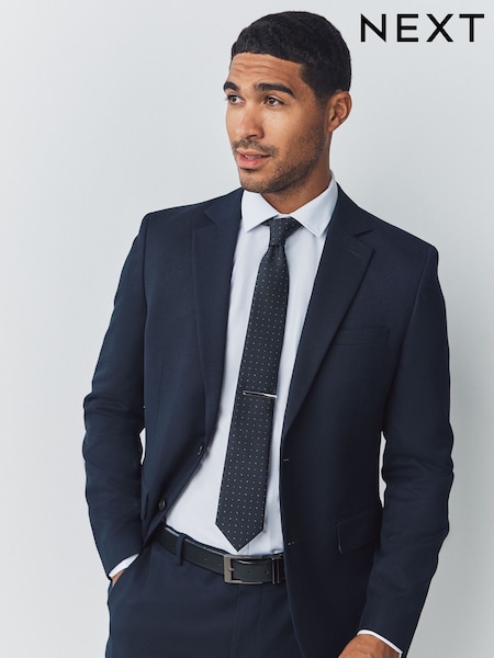 Navy Pattern Tie (F78007) | €21