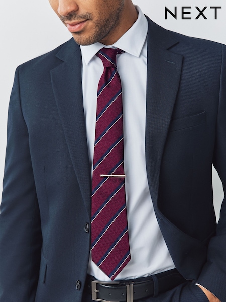 Red Pattern Tie (F78013) | 653 UAH