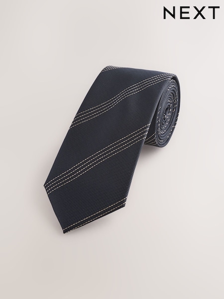 Navy Pattern Tie (F78016) | R$ 135
