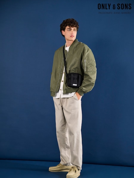 Only & Sons Green Bomber Jacket (F78513) | €37