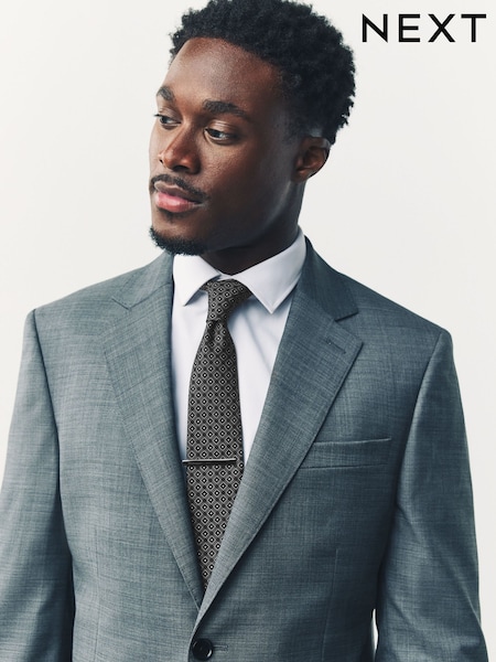 Black Textured Ties And Clips 2 Pack (F78564) | AZN 57