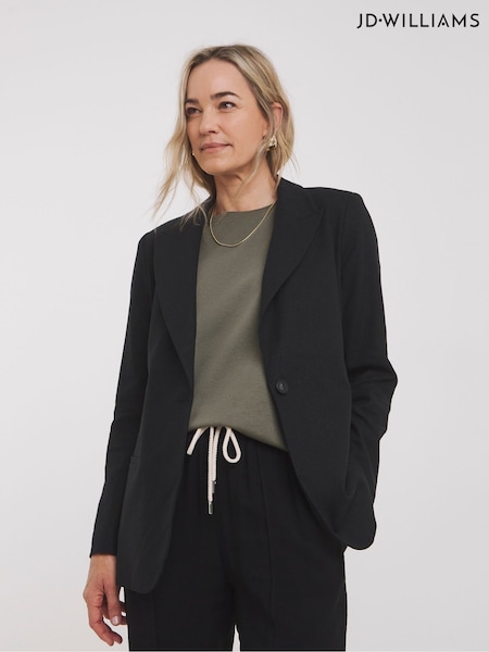 JD Williams Linen Mix Blazer (F78669) | 484 LEI