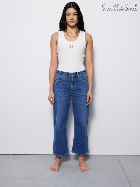 Smith & Soul Blue Anna Culotte Jeans (F78712) | €133