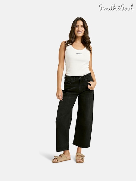 Smith & Soul Black Anna Culotte Jeans (F78713) | €133