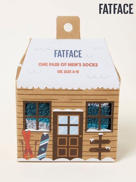 FatFace Mens Stripe Sock In A Ski Chalet Box (F78752) | 20 €