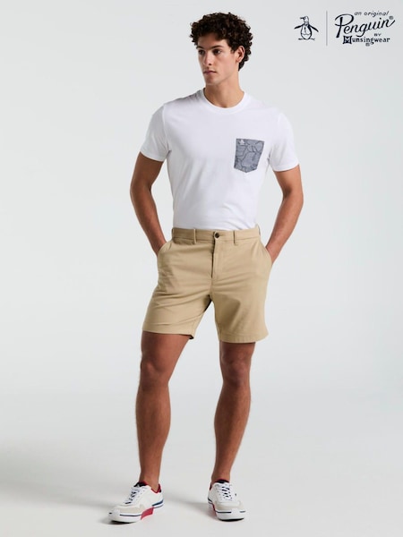 טבעי - Original Penguin Core Chino Shorts (F78812) | ‏352‏₪