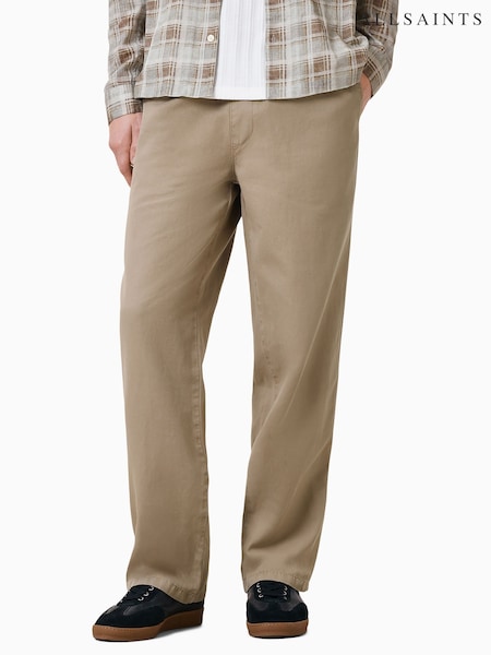 AllSaints Brown Hanbury Trousers (F78864) | 7,750 UAH