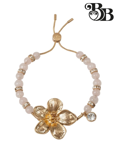 Bibi Bijoux Gold Tone Flower Bead Friendship Bracelet (F78952) | €47