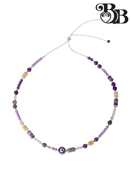 Bibi Bijoux Gold Tone Multi Beaded Friendship Necklace (F78964) | €50