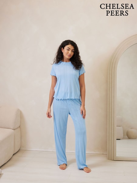 Chelsea Peers Pointelle Long Pyjamas Set (F79003) | ‏198 ر.ق.
