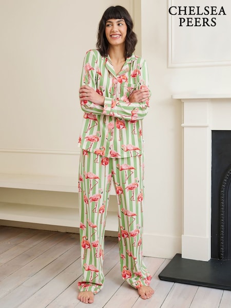 Chelsea Peers Green Long Pyjamas Sets (F79040) | R$ 545
