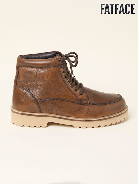 FatFace Tan Brown Mens Apron Boot (F79208) | €113