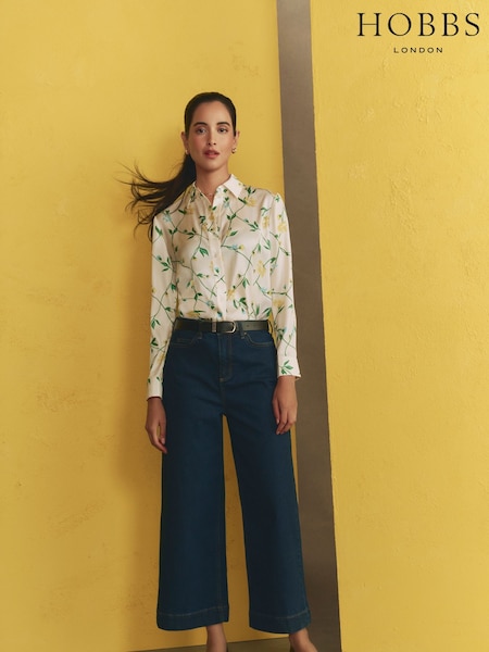 Hobbs Cream Darby Shirt (F79228) | €113