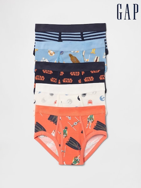 Gap Star Wars 5 Pack Cotton Stretch Underwear Briefs (4-13yrs) (F79372) | 42 €