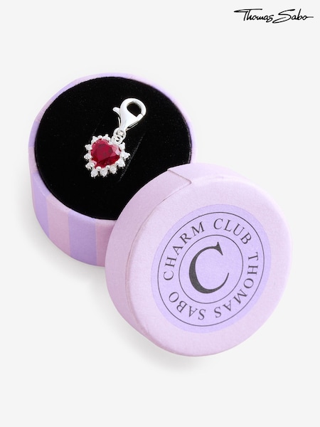 Thomas Sabo Red Charm Club: Lab Grown Ruby Charm (F79523) | €69