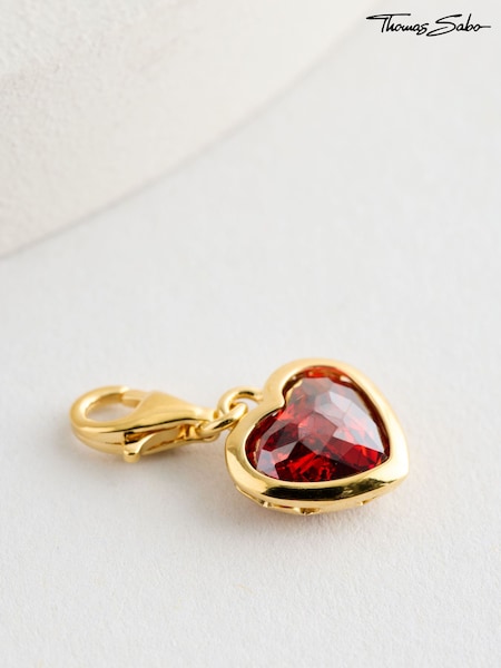 Thomas Sabo Red Charm Club Heart Garnet (F79524) | €89