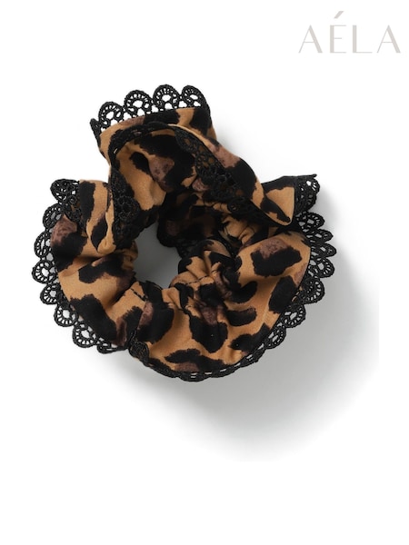 Aela Leopard Print Scrunchie (F79607) | 16 €