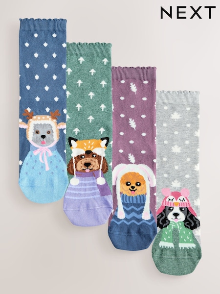 Winter Dogs - Ankle Socks 4 Pack (F79623) | R$ 85