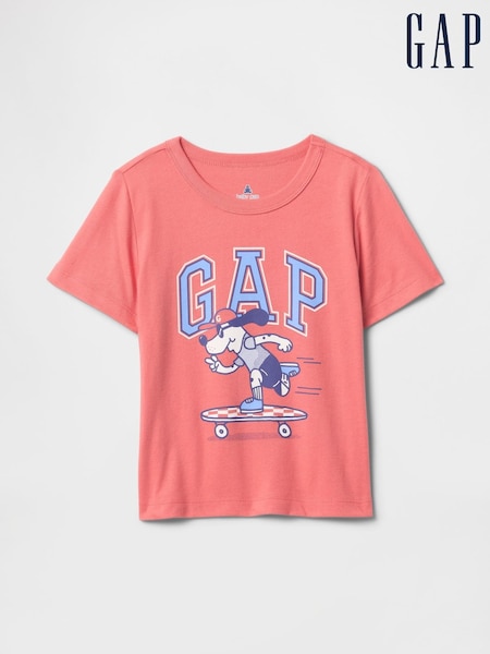 Gap Red Graphic T-Shirt (4-13yrs) (F79682) | €14