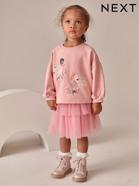 Pink Fairy Long Sleeve T-Shirt (3mths-7yrs) (F79837) | AED36 - AED46