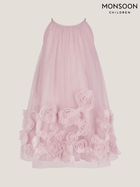 Monsoon Pink 3D Rose Swing Dress (F79862) | ₪251 - ₪302