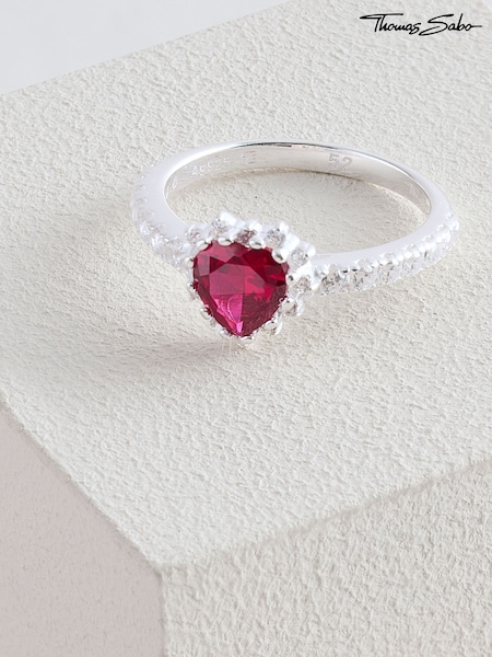 Thomas Sabo Red Romance Heart Ring (F80643) | €89