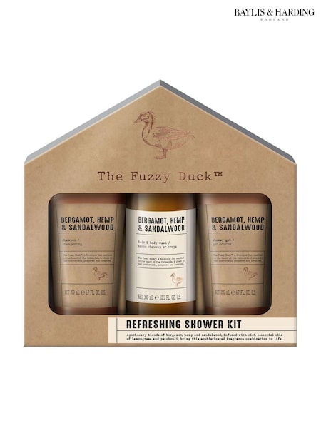 Baylis & Harding Bergamot, Hemp Sandalwood Refreshing Shower Kit Gift Set (F80678) | €24.50
