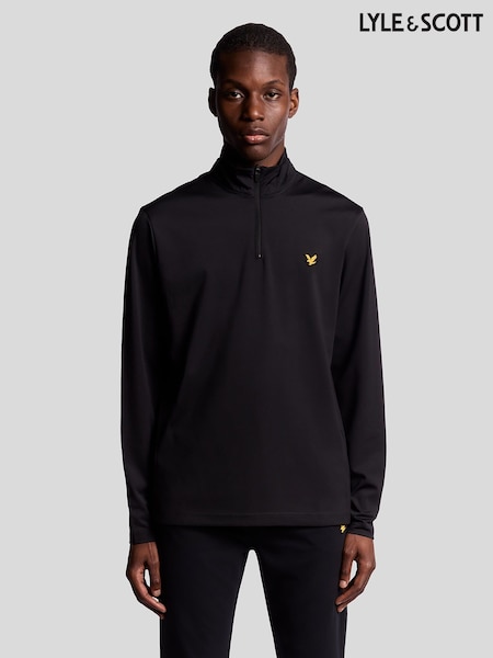 Lyle & Scott Black Golf Course Midlayer Jumper (F80734) | €86