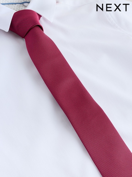 أحمر عنابي - Tie (3-16yrs) (F80963) | ‏46 د.إ.‏