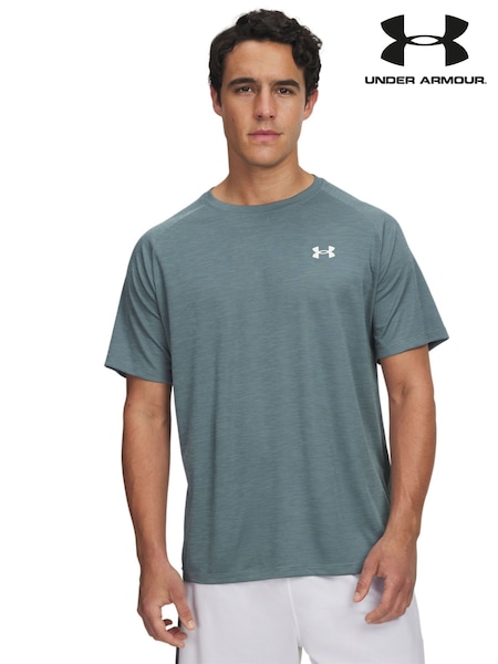 Under Armour Blue Tech Textured T-Shirt (F81037) | €40