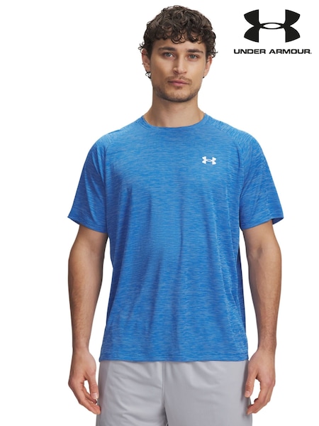 Under Armour Blue Tech Textured T-Shirt (F81042) | €40