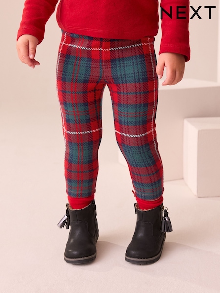 Red Check Leggings (3mths-7yrs) (F81292) | €7.50 - €10