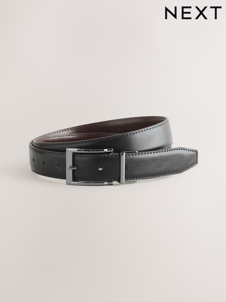 Black/Brown Reversible Belt (F81312) | 59 QAR