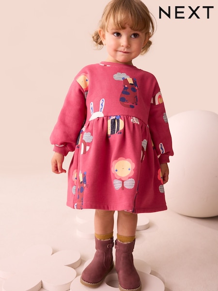 Animal Character Sweat Dress (3mths-7yrs) (F81715) | €14 - €17