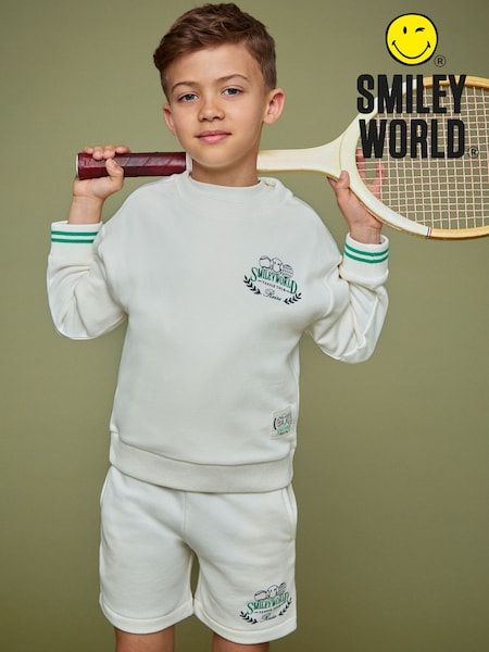 Reiss SmileyWorld | Reiss Logo Sweatshirt Unisex Fit (F81757) | 2 163 грн