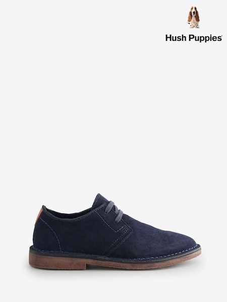 Hush Puppies Navy Scout Suede Lace-Up Shoes (F81837) | €93