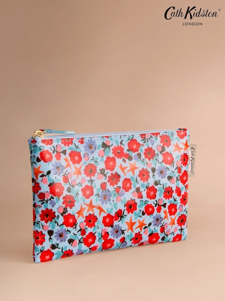 Cath Kidston Blue Folding Star Ditsy Zip-Up Purse (F81846) | R$ 100