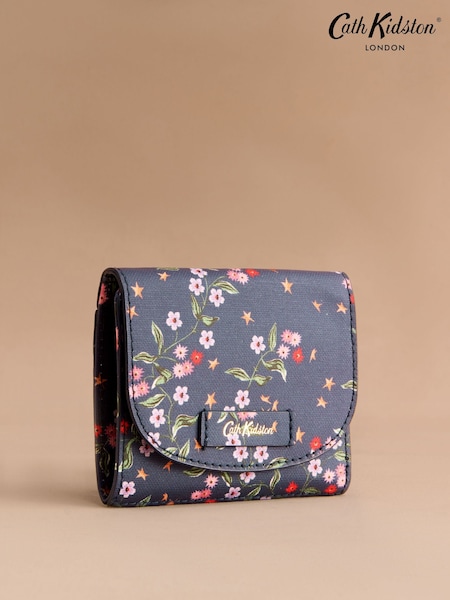 Cath Kidston Navy Sprig Folding Star Folding Wallet (F81861) | €42
