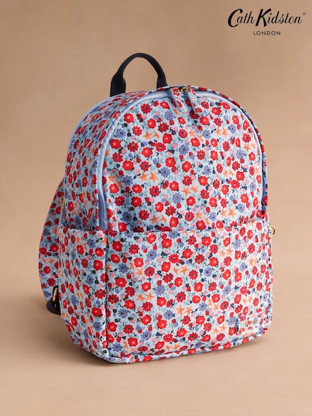 Cath Kidston Blue Star Ditsy Compact Backpack (F81873) | €82