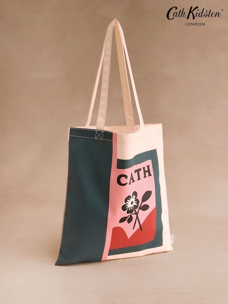 Cath Kidston Green Floral Retro Tote Bag (F81915) | €31