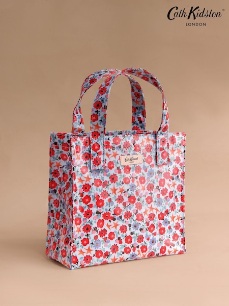 Cath Kidston Blue Folding Star Ditsy Small Coated Book Bag (F81921) | €29