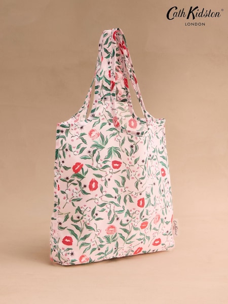 Cath Kidston Pink Kisses Mini Foldaway Shopper Bag (F81937) | R$ 120