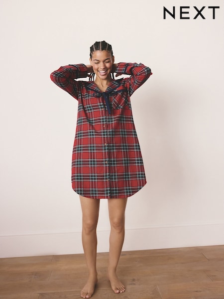 Red Check Matching Family Christmas Nightshirt (F82002) | €39