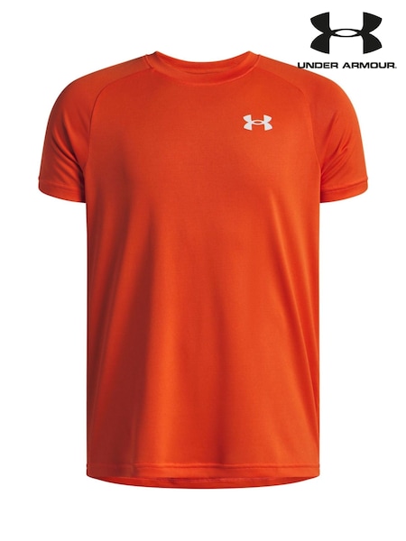 Under Armour Orange Cotton Tech 20 Short Sleeve T-Shirt (F82009) | €27