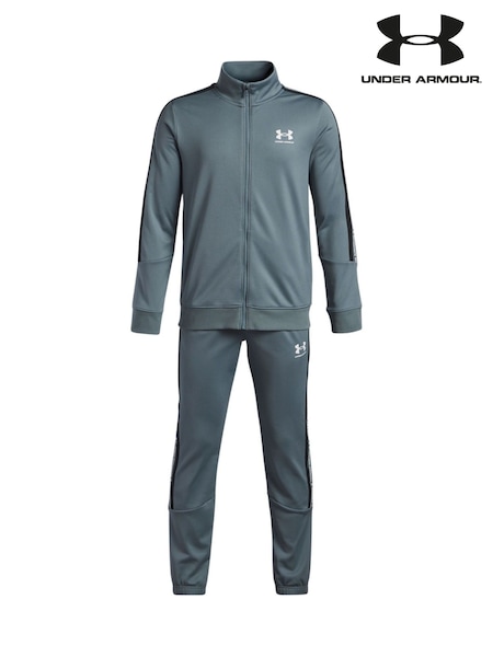 أزرق أزرق داكن - Under Armour Icon Knit Tracksuit (F82017) | ‏286 ر.ق.